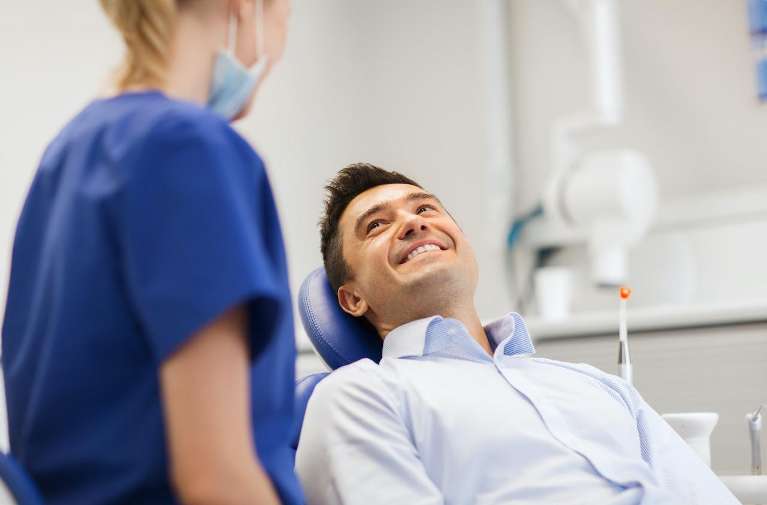 Dental implant consultation in North Tampa dental clinic