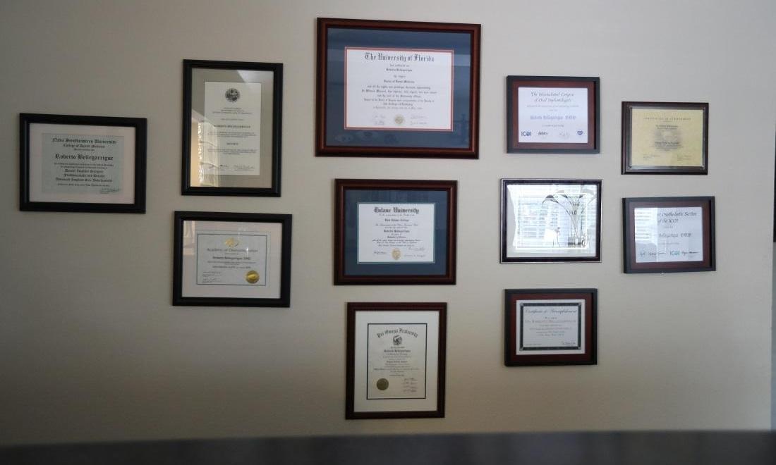dr Roberto Bellegarrigue credentials at north tampa dentistry