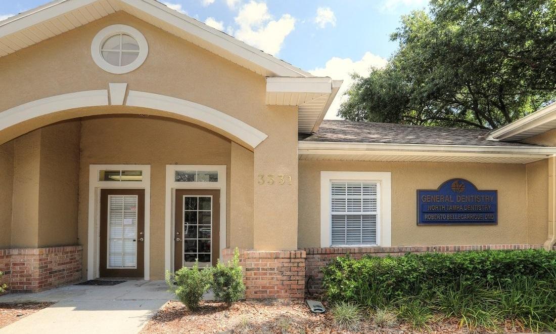 front door to north tampa dentistry