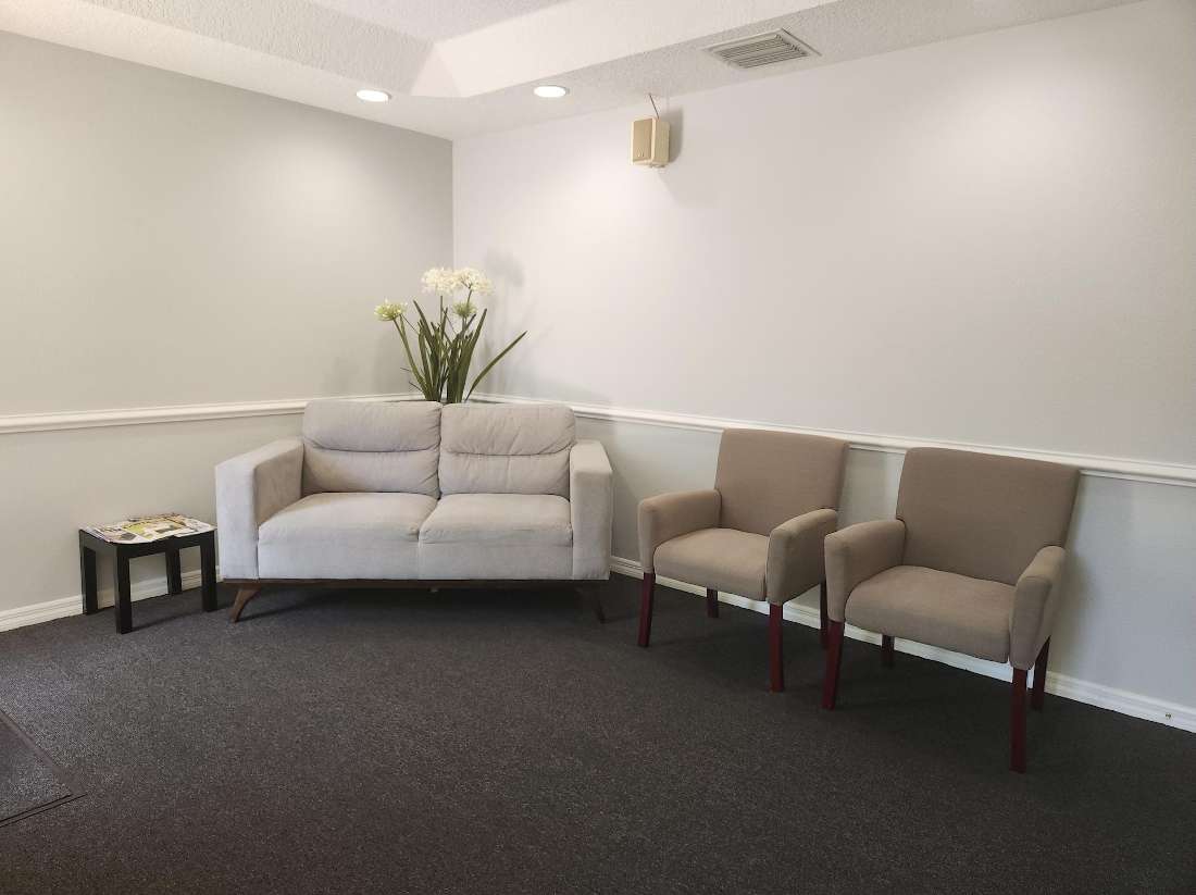 Tampa dental office lobby