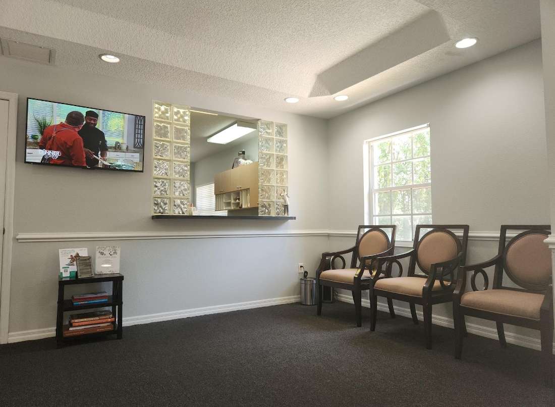 Tampa Dental Office Reception Area